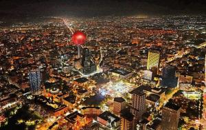 Rooftop City Light Tirana