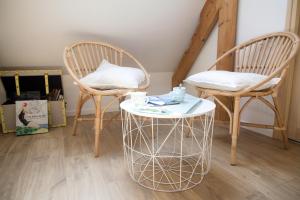 B&B / Chambres d'hotes La Casanyeres BnB - Campagne Normande - 5min Mer - Cabine de Plage : photos des chambres