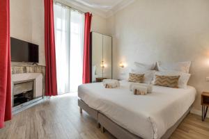 Appartements Residence Montaigne - Luxurious - 350m Palais - LRA Cannes : photos des chambres