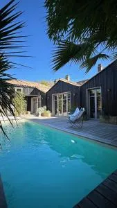 Maison d architecte contemporaine la pierre blanche - 塔朗斯