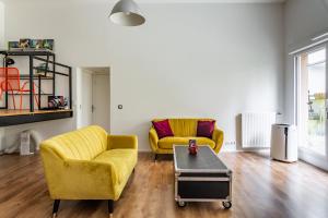 Appartements Loft calme et accueillant Metro Hoche Paris : photos des chambres
