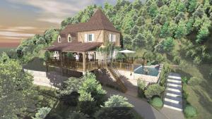 Le Moulin sur Cele - Luxury Villas with Private Pool : Villa avec Piscine Privée
