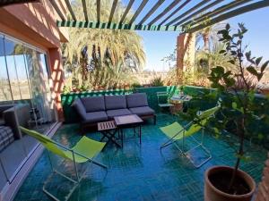 Appartement Palmeraie avec terrasse