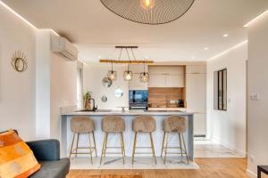 Appartements L-Horizon - Climatise - T2 proche Hopital Lyon Sud et metro : photos des chambres