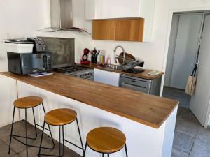 Maison familiale en bord de mer