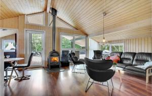 Lovely Home In Saltum With Kitchen