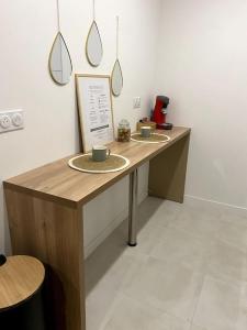 Appartements T2 Cosy proche Centre Ville : photos des chambres