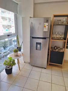 Terrazas II- Un ambiente con Aire Acond y cochera privada! A 5 minutos del mar y de zona Güemes