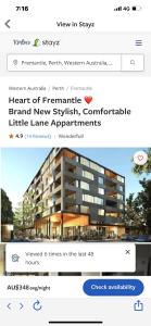 Little Lane Apartments Comfortable, Chic New Apartment in Heart Of Fremantle Features Large balcony & Free car bay
