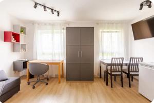 Moderne Einraumwohnung in Leipzig mit Netflix Zugang