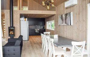 Nice Home In Treungen With Kitchen