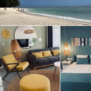 Premium Beach apartment avec grande terrasse privée Les Cerisiers - 4hvězdičkové hotely ve městě Flic-en-Flac