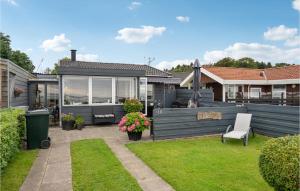 Lovely Home In Bjert With Kitchen