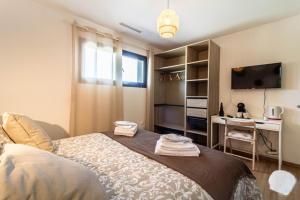 Maisons de vacances L-Ostau deu Bonur - gite : photos des chambres