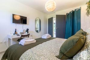 Maisons de vacances L-Ostau deu Bonur - gite : photos des chambres