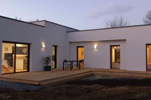 Maisons de vacances Le Paradis Secret Plage et Balneo : photos des chambres