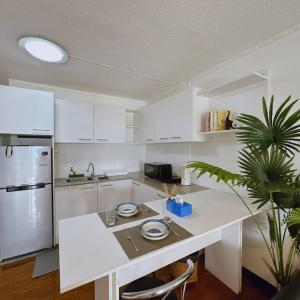 In the city , Panorama view