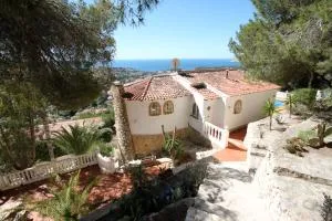 Bellevue - sea view holiday home with private pool in Benissa - Fanadix