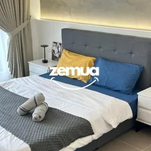 MOSSAZ by ZEMUA Lv 26 Modern Studio Near 1U IKEA - Kampong Bukit Lanjan