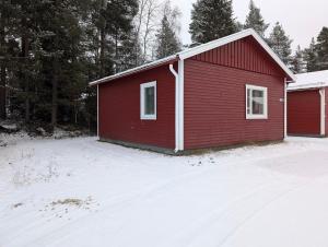 Hel stuga nära Vindelälven i Lappland