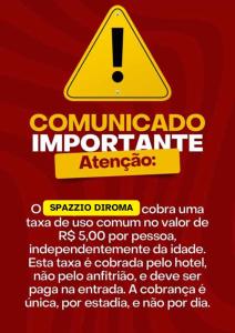 Spazzio diRoma com Parque Aquático Incluso