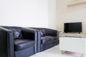 2BR Apartment with City View at Marina Ancol By Travelio