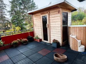 Sauna Apartament Zenklova 1, 4 rooms, terase, garden, sauna