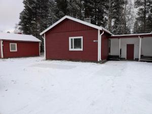 Hel stuga nära Vindelälven i Lappland