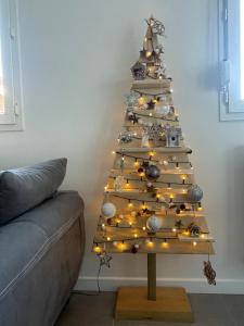 Appartements Appart cosy 4 a 6 pers - parking prive - 5 min Colmar - poele a pellets - 2 terrasses : photos des chambres