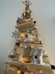 Appartements Appart cosy 4 a 6 pers - parking prive - 5 min Colmar - poele a pellets - 2 terrasses : photos des chambres