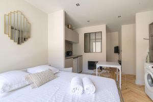 Studio with sleeping area for 4, Saint-Didier