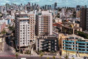 Vista mar no costa azul