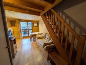 Charmant triplex 6 pers. à 50m des pistes à Arêches-Beaufort - FR-1-342-135