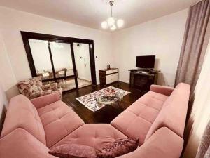 Arya 3 bedroom family pink flat