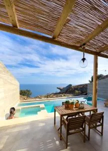 Sea view villa with private swimming pool - Fodele