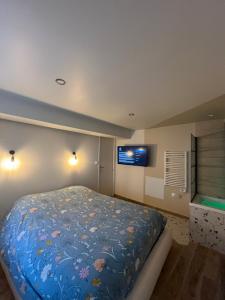 Appartements ESCAPADE Sereine - Studio Balneo a Laval : photos des chambres