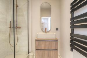 Appartements Joli appartement T2, bien equipe, Saint-Didier : photos des chambres