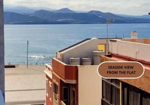 Casita Canaria Playa Beachfront Access & Lateral Ocean View With Terrace