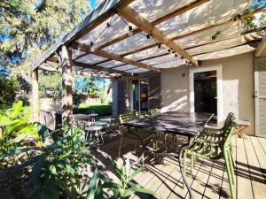 Villa Cosy, 75m2, climatisé, 200m plage, parking