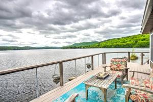 Lake Front Enfield Home with Deck & Boat Dock!