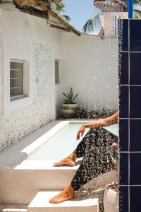 Zanzibari Paje Studios, 4 private Studios, plunge Pool, 2min to Paje Beach
