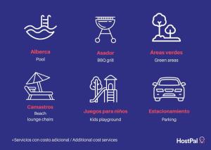 Playa House 3 Bedrooms Pool and More