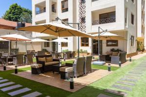 Nairobi City view1 BDRM condo with pool and gym