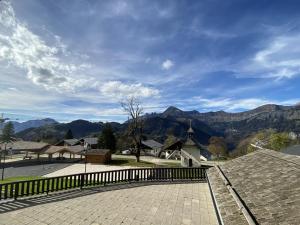Studio cosy pour 2 personnes proche des pistes, vue sur les Aravis - FR-1-733-157