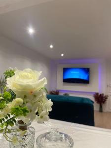 Appartements T2 avec Jacuzzi et jardin pres de Giverny et de La Roche-Guyon : photos des chambres