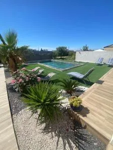 Villa avec Piscine, grand terrain à 7 mn de la mer - Frontignan