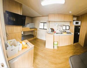 Campground full of stars