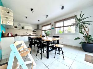 Maisons de vacances Orloucie - Gite en ville, calme entre Abers et mer : photos des chambres