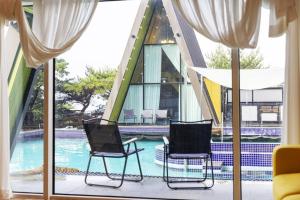Pohang Peridot Pool Villa N Pool Glamping