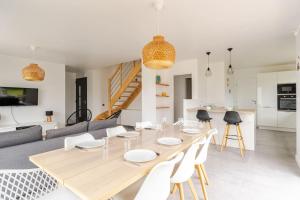 Maisons de vacances Grande maison neuve classee 4 etoiles a 300m de la mer : photos des chambres